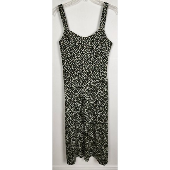 Free People Dresses & Skirts - Free People Women's Sz. XS Ditzy Daisy Floral Midi Tank Open Back Dress